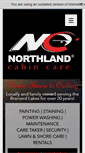 Mobile Screenshot of northlandcabincare.com